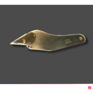 Нож скорняжный №312 (сталь)